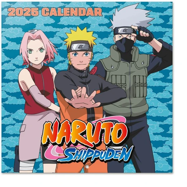 Kalendář Naruto Shippuden 2025 - Kalendáře - Hlavní obrázek
