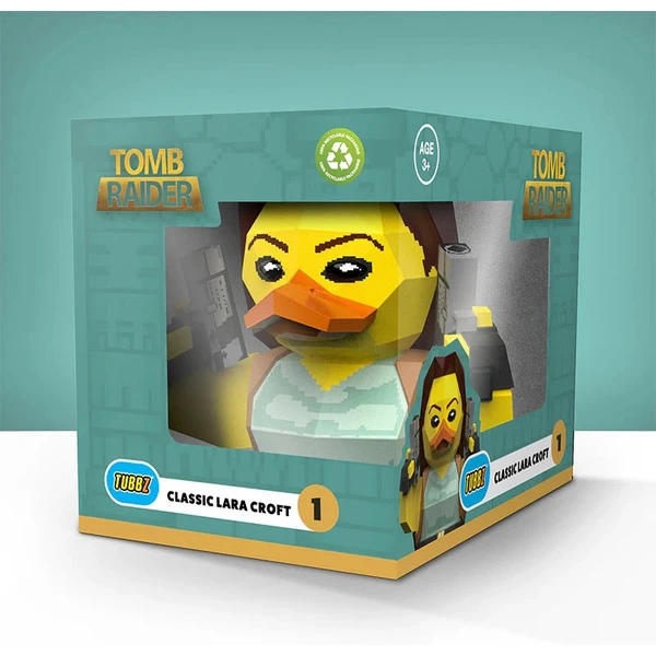 Tubbz kachnička Tomb Raider - Lara Croft (Boxed edice) 9 cm - Figurky - Obrázek Y63F000J01