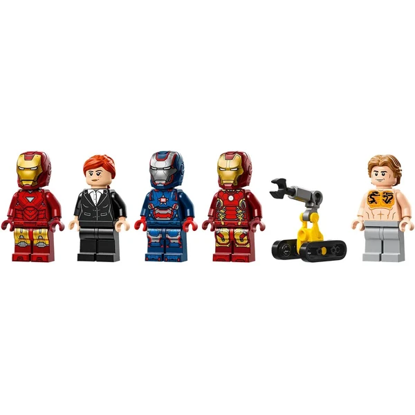 LEGO Marvel 76315 Iron Man a jeho laboratoř: Síň brnění - LEGO - Obrázek Y77G000N01