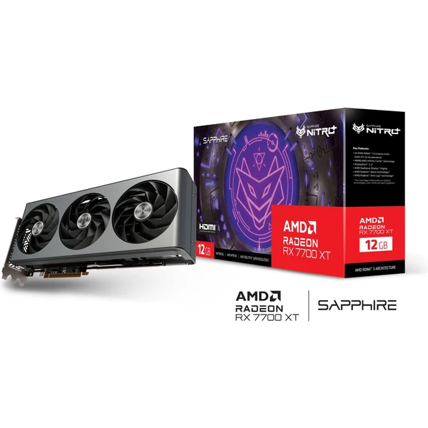 Sapphire NITRO+ AMD Radeon RX 7700 XT - Grafické karty - Obrázek Y7S6000L01