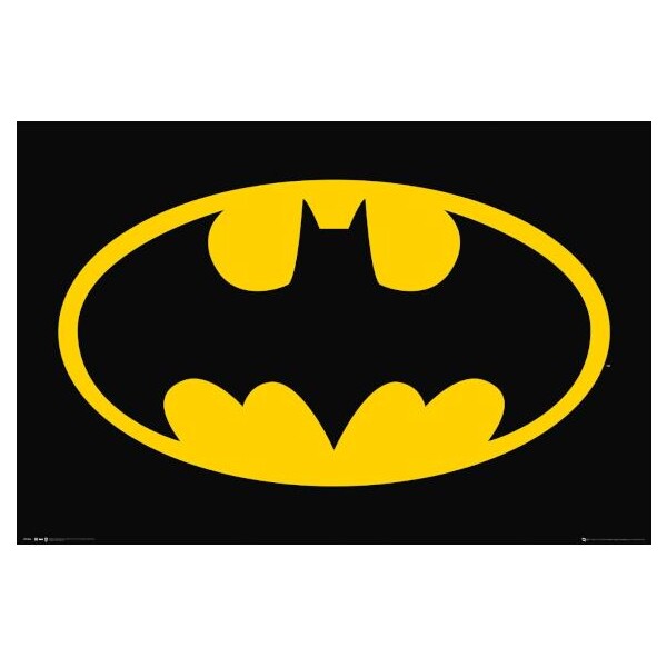 Plakát DC Comics - Bat Symbol 001