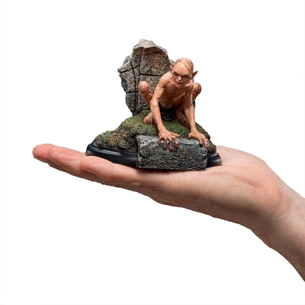 Soška Weta Workshop The Lord of the Rings Trilogy - Gollum (Guide to Mordor) Mini Statue 7 cm - Sochy a sošky - Obrázek Y9H0000P01