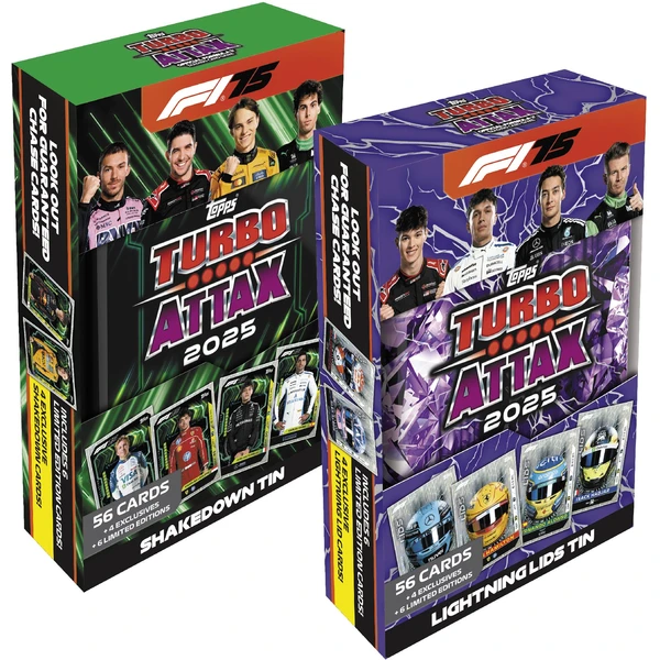Topps Formula 1 2025 Turbo Attax - Mega Tin  - Karty Formule 1 - Hlavní obrázek