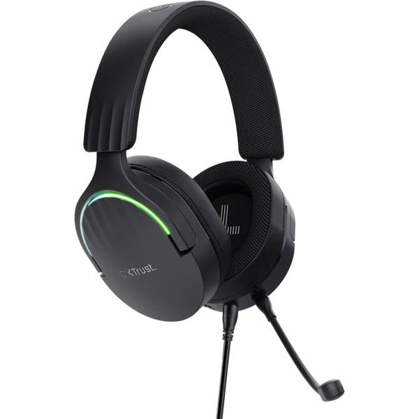 Trust GXT490 Fayzo 7.1 USB herní sluchátka černá - Sluchátka - Obrázek YB42000J01