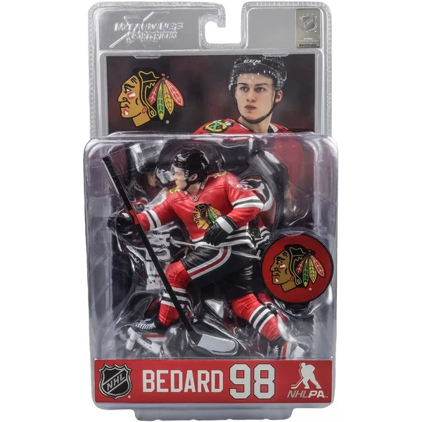 McFarlane figurka NHL Chicago Blackhawks - Connor Bedard - Figurky - Obrázek YDIB000N01