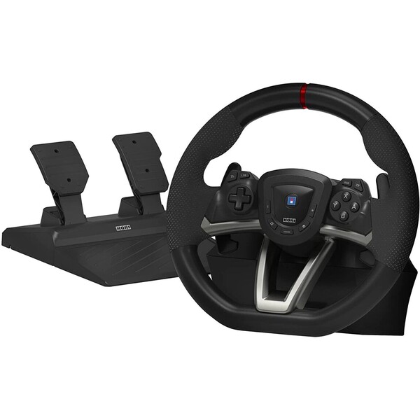 Levně Hori Racing Wheel Pro Deluxe volant s pedály pro Nintendo Switch/PC