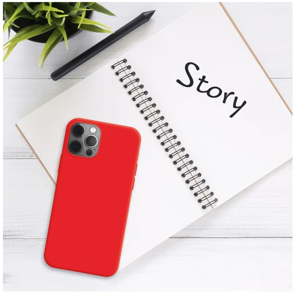 FIXED Story silikonový kryt Samsung Galaxy A34 5G červený - Pouzdra - Obrázek YQX0000701