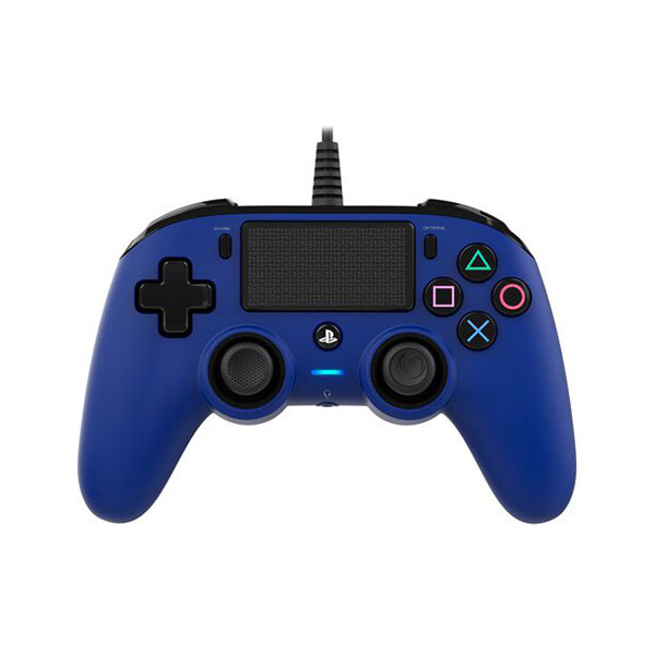 Levně Gamepad Nacon Compact Controller Blue (PS4)