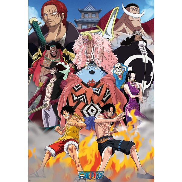 Levně Plakát One Piece - Marine Ford (22)