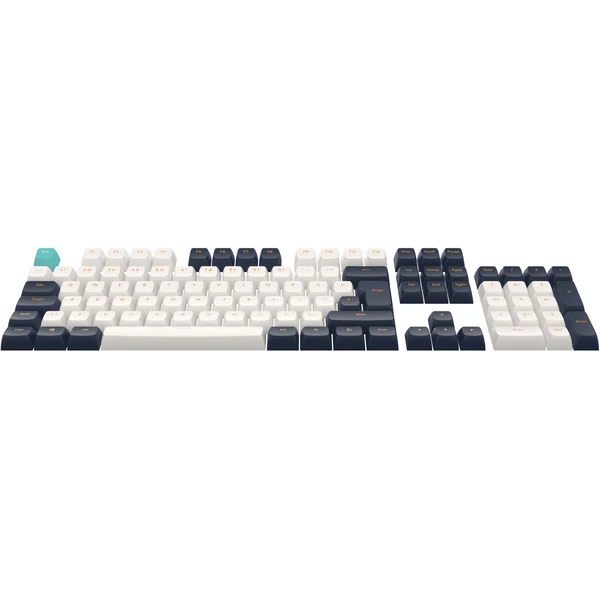 Dark Project - Navy Blue / Ivory keycaps - Klávesnice - Obrázek Z179000K01