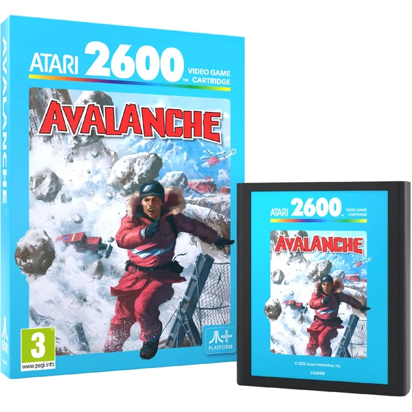 ATARI 2600 Avalanche (Atari) - Krabicové hry - Obrázek Z2EE000P01