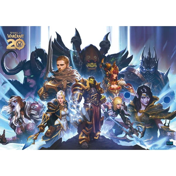 Puzzle Gaming: World of Warcraft 20th Anniversary (1000) - Puzzle - Obrázek Z2QE000N01