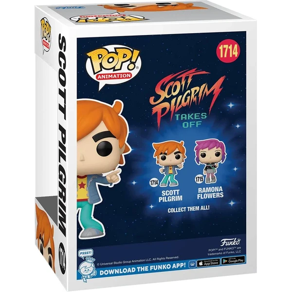 Funko POP! #1714 Animation: Scott Pilgrim - Scott Pilgrim - Funko POP! - Obrázek Z2UC000J01