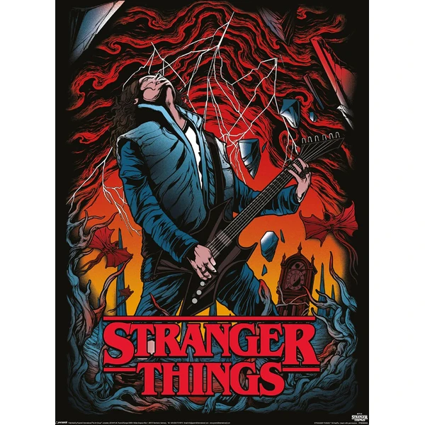Set 2 plakátů Stranger Things - Eddie & Vecna (52x38 cm) - Plakáty - Obrázek Z2WC000N01