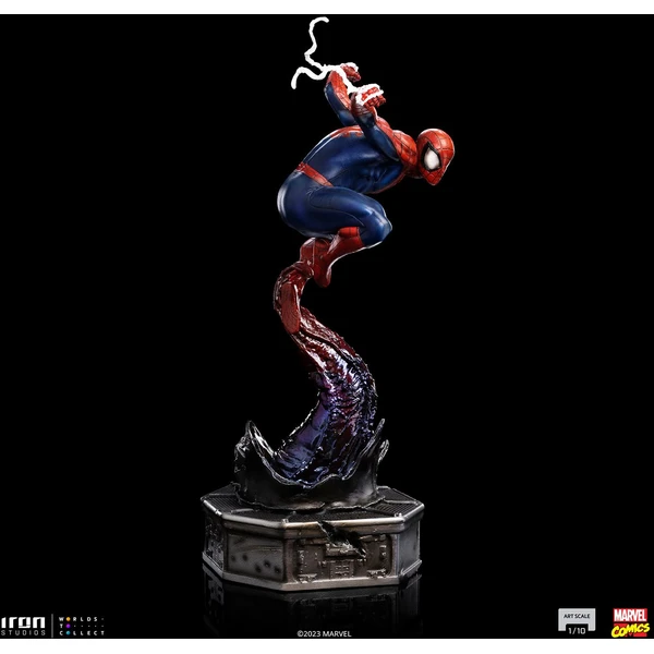Soška Iron Studios Art Scale 1/10 Deluxe Spider-man vs Villains - Spider-Man 37 cm - Sochy a sošky - Obrázek Z3M7000J01