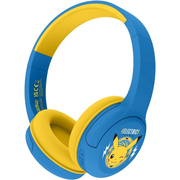 Levně OTL Core dětská bezdrátová sluchátka s motivem Pokémon Pikachu