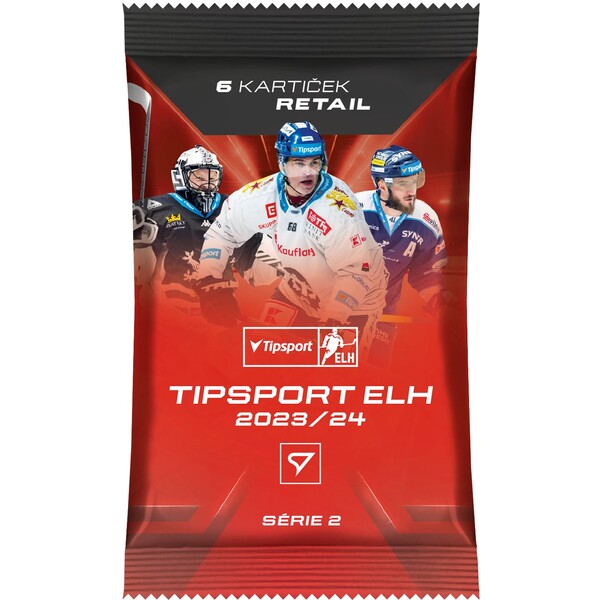 Levně Hokejové karty SportZoo Retail Balíček Tipsport ELH 2023/24 - 2. série