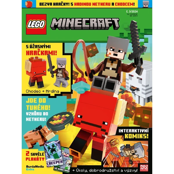 Časopis LEGO Minecraft 03/24 - Časopisy - Hlavní obrázek