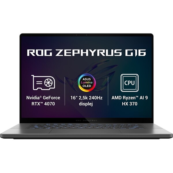 ASUS ROG Zephyrus G16 (GA605WI-NEBULA022W) černý