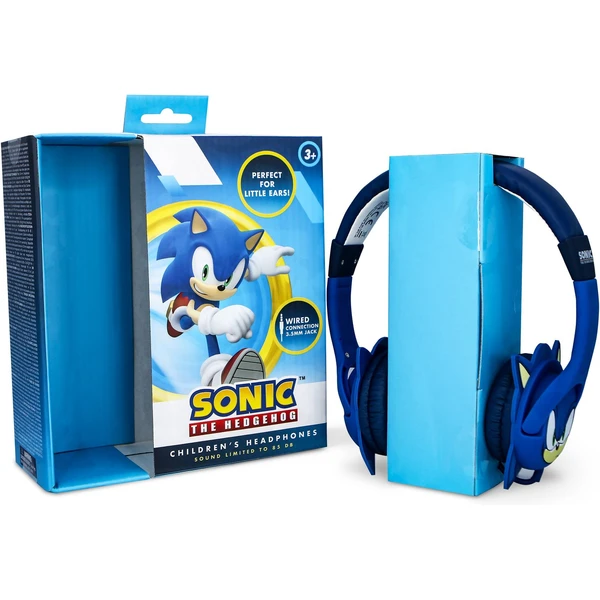 OTL Sonic The Hedgehog 3D dětská sluchátka - Sluchátka - Obrázek Z6Q2000O01