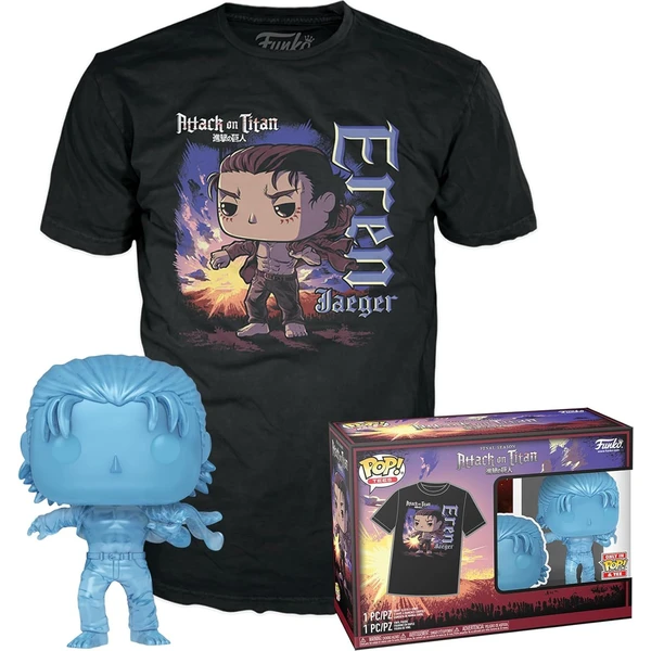 Funko POP! & Tee: Attack on Titan S5 - Eren w/ Marks S - Dárkové sety - Obrázek ZCC8000N01