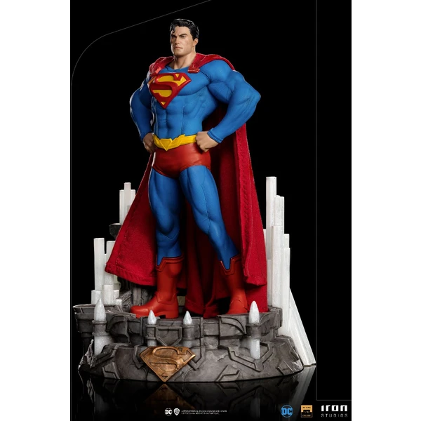 Soška Iron Studios Superman Unleashed Deluxe - DC Comics- Art Scale 1/10 26 cm - Sochy a sošky - Obrázek ZCE0000L01