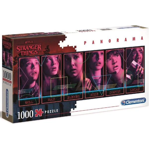 Levně Puzzle Stranger Things Panorama (1000)