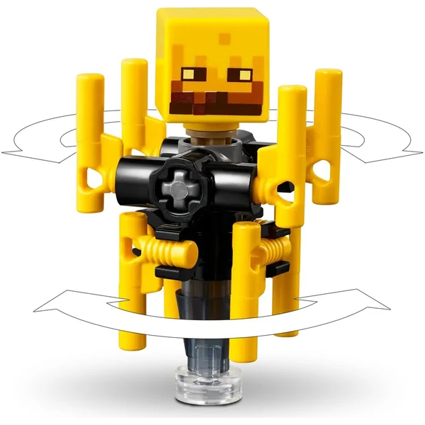 LEGO Minecraft 21266 Lávová bitva v Netheru - LEGO - Obrázek ZESE000J01
