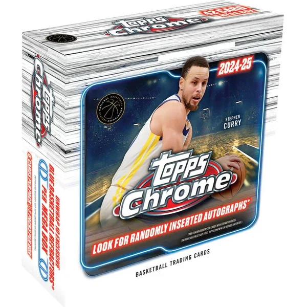 Basketbalové karty Topps 2025 - Chrome Basketbal Mega Box - Basketbalové karty - Hlavní obrázek