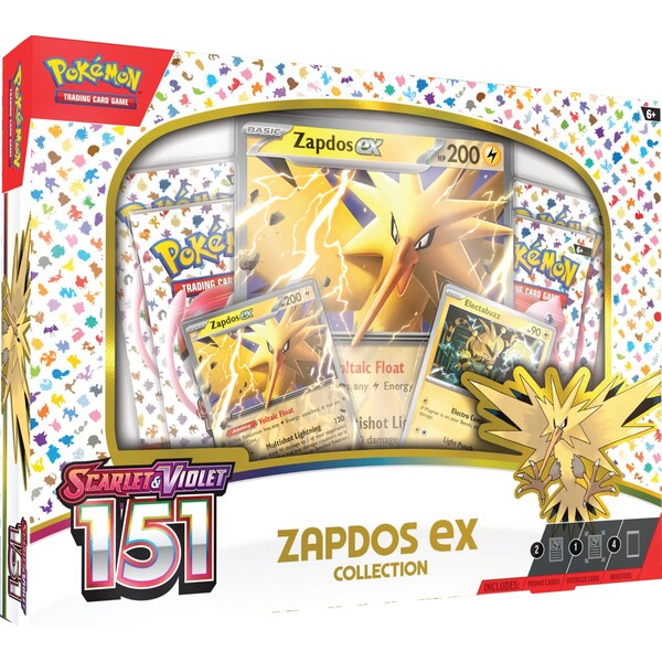 Levně Pokémon TCG: Scarlet & Violet 151 - Zapdos ex Collection