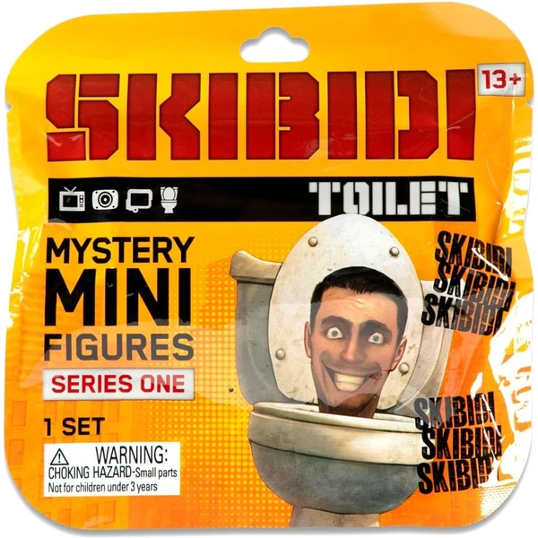Minifigurka Bonker Toys Skibidi Toilet Series 1 - 6 cm - Figurky - Hlavní obrázek