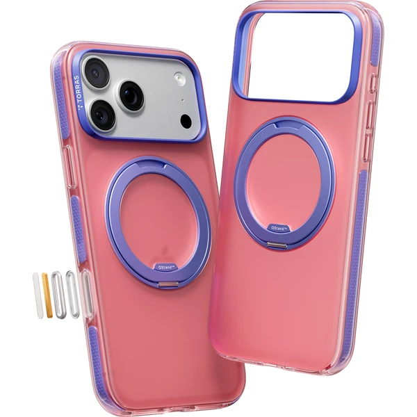 Torras Ostand O3 Hue MagSafe kryt iPhone 17 Pro Max blush pink - Pouzdra - Obrázek a0d6ca89c016417db822d04385c176aa