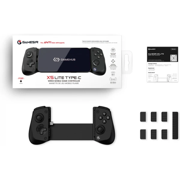 GameSir X5 Lite mobilní herní ovladač černý - Herní ovladače - Obrázek aab8357e65c94df3bb2d4095df2900db