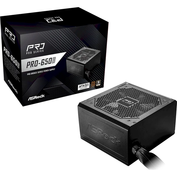 ASRock PRO-650B 650W - Zdroje - Obrázek abc37897b6f241ba93b202d323abe985