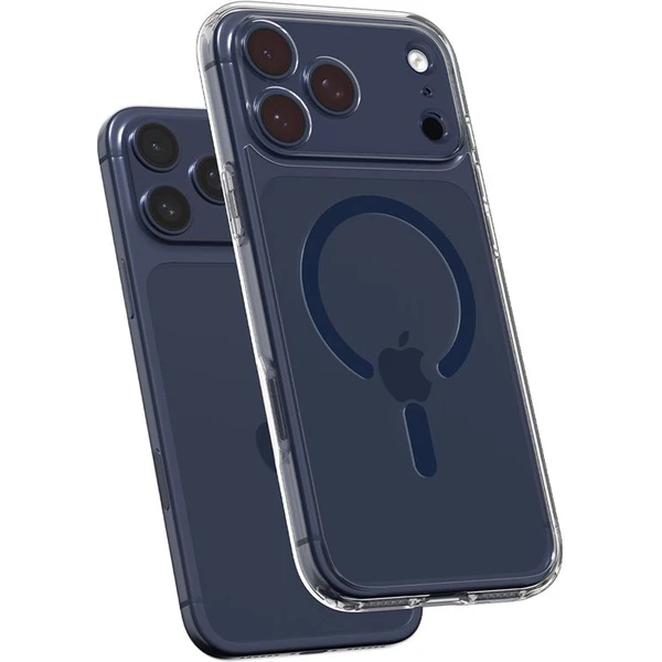 Spigen Ultra Hybrid MagSafe kryt iPhone 17 Pro clear deep blue - Pouzdra - Obrázek ad19cfce579b4d47a21c528df066d627