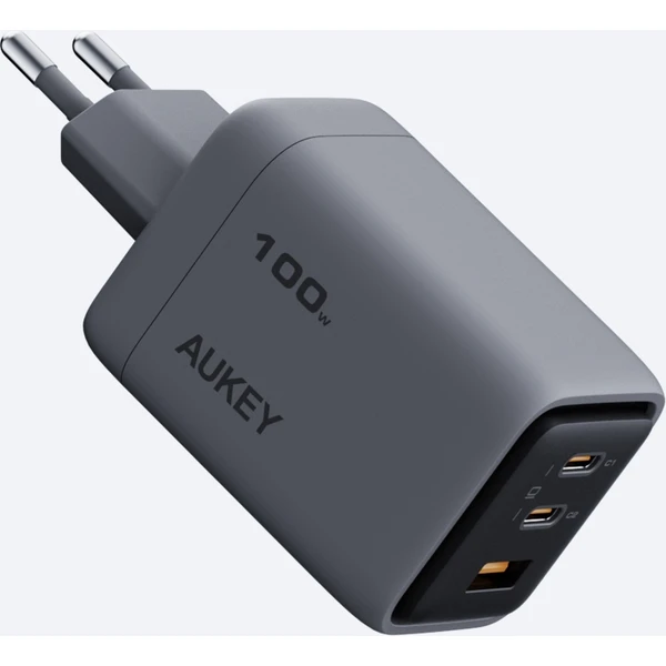 AUKEY PA-C5 Comet Mix 4 PD GaN nabíječka (100W) šedá - Nabíječky - Obrázek beae1fd4df114c158cb55d310b3063be