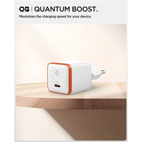 Spigen Essential (30W) USB-C nabíječka bílá - Nabíječky - Obrázek c36d21dd1754461dabd639c7bf71eb15
