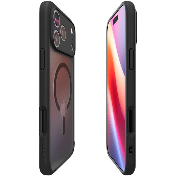 Spigen Ultra Hybrid MagSafe kryt iPhone 17 Pro Max frost black - Pouzdra - Obrázek c560795f76624e259ae5798bcfc9ff02