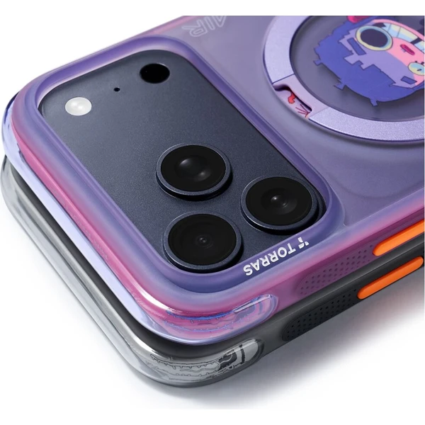 Torras Ostand Q3 Air Gawx Limited MagSafe kryt iPhone 17 Pro Max Neon night muse - Pouzdra - Obrázek d_1821ff5d97a0489d856af89794b03f85