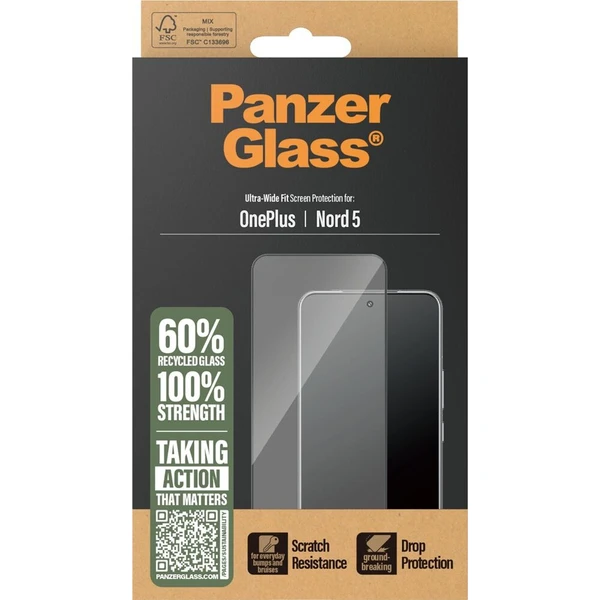 PanzerGlass® Ultra-Wide Fit sklo OnePlus Nord 5 - Ochranné folie a skla - Obrázek d_18e03bddf696410989e09a1b5a99d485