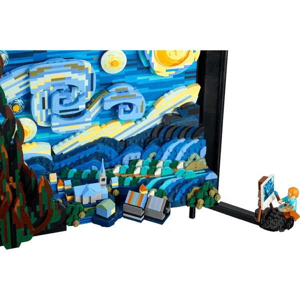 LEGO Ideas 21333 Vincent van Gogh - Hvězdná noc - LEGO - Obrázek d_3637cb50461649e9a476d53cfe42f3a5