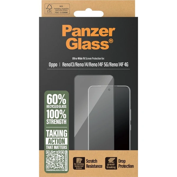 PanzerGlass® Ultra-Wide Fit sklo Oppo Reno13/Reno 14/Reno 14F - Ochranné folie a skla - Obrázek d_41c3c43da1e9438584ca4f5969a9a96c