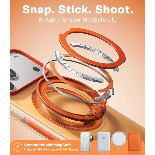 Torras Ostand O3 Hue MagSafe kryt iPhone 17 Pro golden citrus - Pouzdra - Obrázek d_42b3f86e8a48497385a3eda526105a77