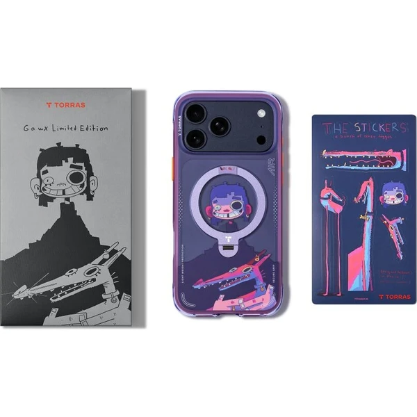 Torras Ostand Q3 Air Gawx Limited MagSafe kryt iPhone 17 Pro Max Neon night muse - Pouzdra - Obrázek d_5534c01a39974e46a27f141d28f906a6