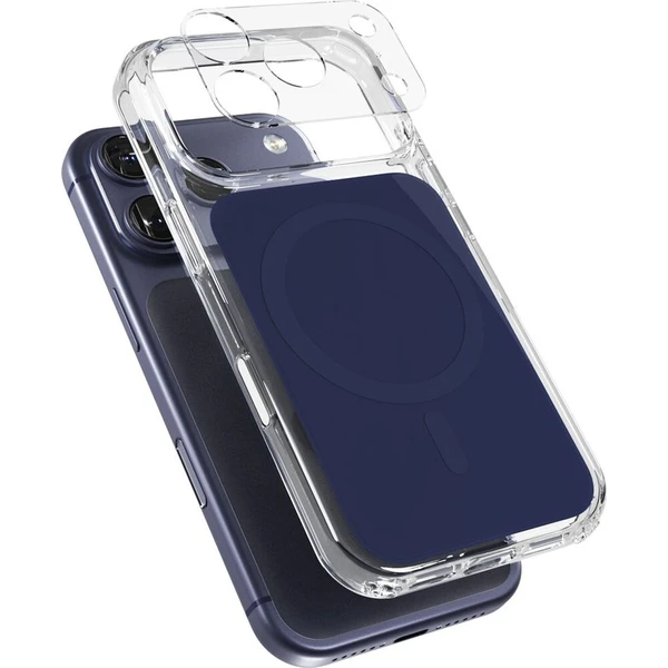 Epico Tile Mag+ MagSafe kryt pro iPhone 17 Pro temně modrý - Pouzdra - Obrázek d_568a653da8964fc4b419366b316d6074