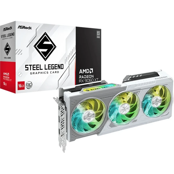 ASRock VGA AMD Radeon RX 9060 XT Steel Legend 16GB OC - Grafické karty - Obrázek d_59196721e24646c6bd76eea378d99963
