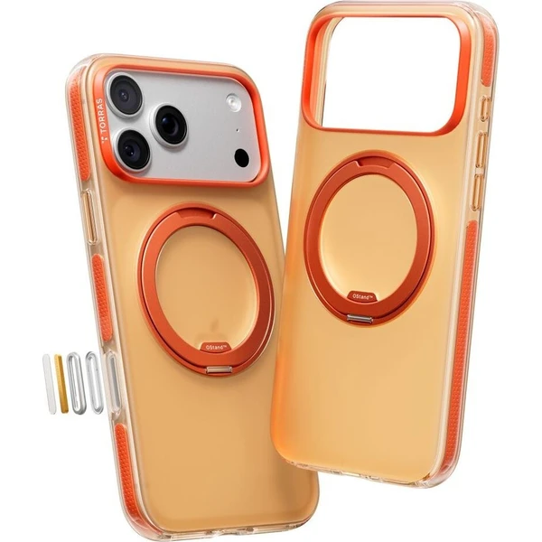 Torras Ostand O3 Hue MagSafe kryt iPhone 17 Pro golden citrus - Pouzdra - Obrázek d_6ca16e4350864e58a63269a283975d89
