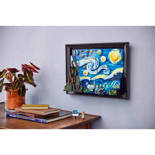 LEGO Ideas 21333 Vincent van Gogh - Hvězdná noc - LEGO - Obrázek d_6ea82bbffb0445bba3a96eb897f010f4