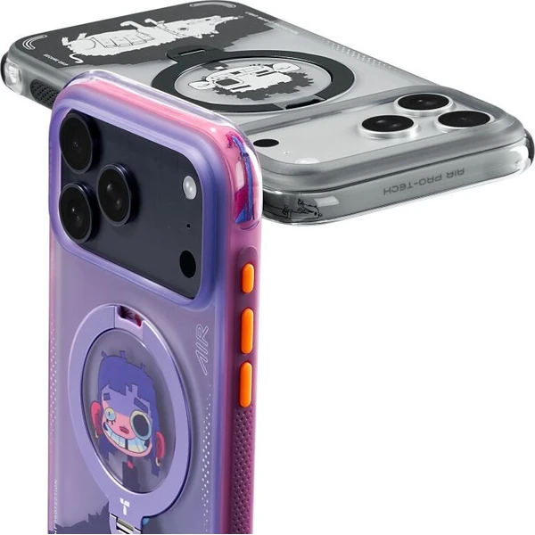 Torras Ostand Q3 Air Gawx Limited MagSafe kryt iPhone 17 Pro Neon night muse - Pouzdra - Obrázek d_7ad550d679c643ea8f51a3ce145fab9a