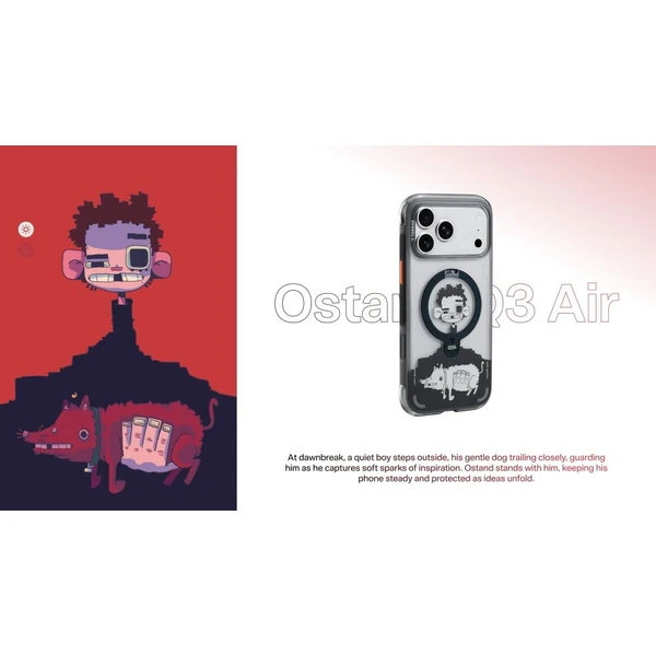 Torras Ostand Q3 Air Gawx Limited MagSafe kryt iPhone 17 Pro Max Dawnbreak guard - Pouzdra - Obrázek d_83d144f75be9423d856b158abb34b4e1